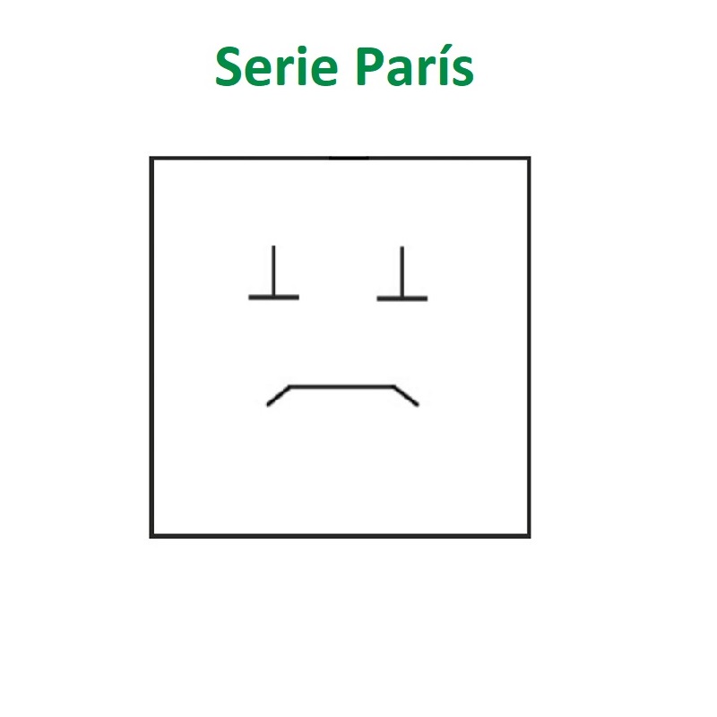 Estuche París juego grande 87x91x30 mm.